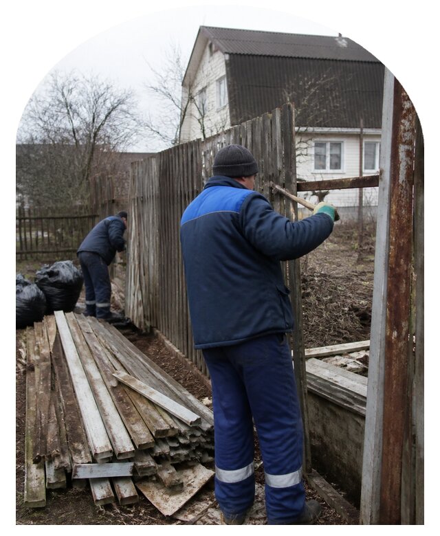 Демонтаж забора в Ржеве по цене от 4626 р. | Метпроект-Ржв